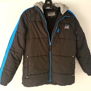 Protection System Puffer Jacket Boys size 10-12 Black